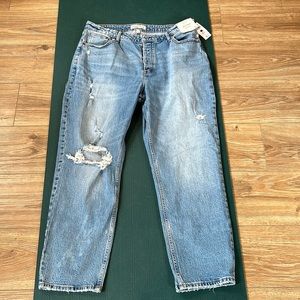 Abercrombie & Fitch Dad Jeans 33/16r Curve Love